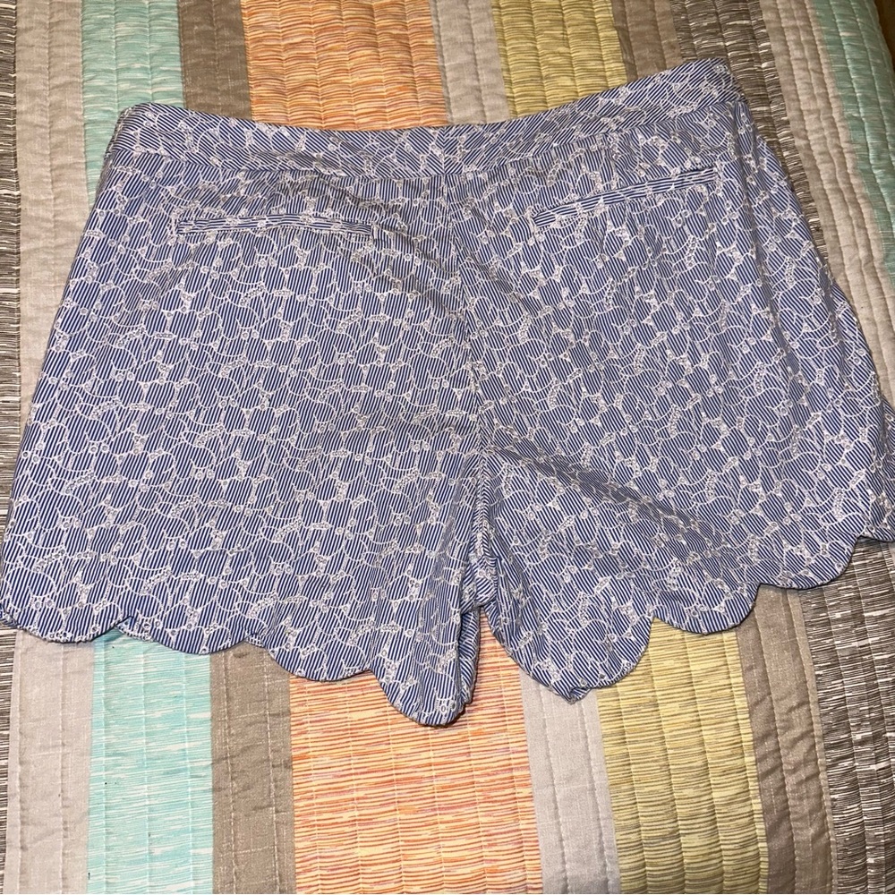 Lilly Pulitzer embroidered shorts